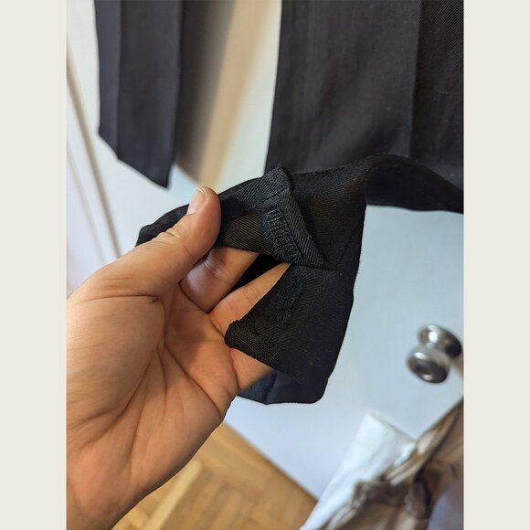 MARITHÉ FRANCOIS GIRBAUD - Ramie blend black trousers - Sz 31 - Picture 4 of 6